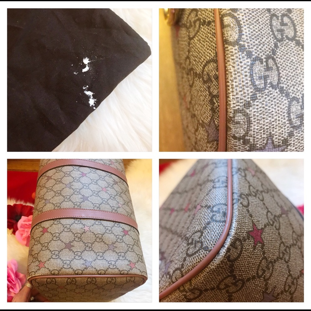 Auth GUCCI GG Limited Edition Stars Joy Boston Bag - Picture 7 of 8